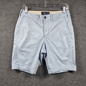 Abercrombie Fitch Shorts Mens 28  Chino Stretch Cotton Casual Mid